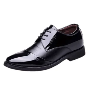 Elpt Black Elevator Shoes 6 Cm Taller 2