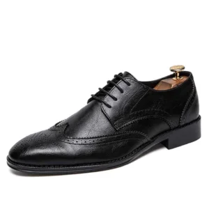 Migm Brogue Shoes Black