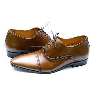 Aft11x Tan Leather Shoes 6 5 Cm Taller Stylish Elevator Shoes 2