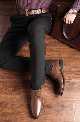 Msia 7cm Taller Formal Attixshoes Brown 2 1