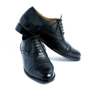 Blb17x Oxford Black Leather Shoes Elevator Shoes 6.5 Taller 2 Final