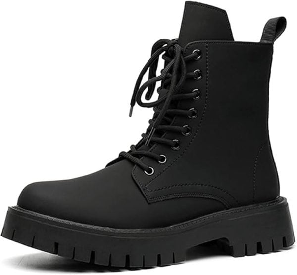Gbls Black Height Increasing Boots 8 Cm Taller 42