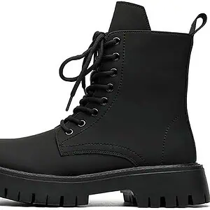 Gbls Black Height Increasing Boots 8 Cm Taller 43