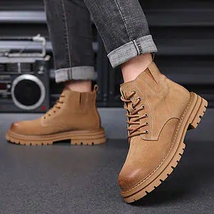Mwob Tan Height Increasing Shoes 7cm Taller 5
